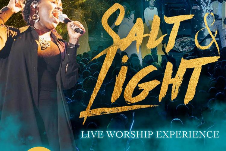 Invitation to a Live Worship Experience by Mercy Masika dubbed 'Salt and Light' - Sunday April 3, 2022-2.00pm