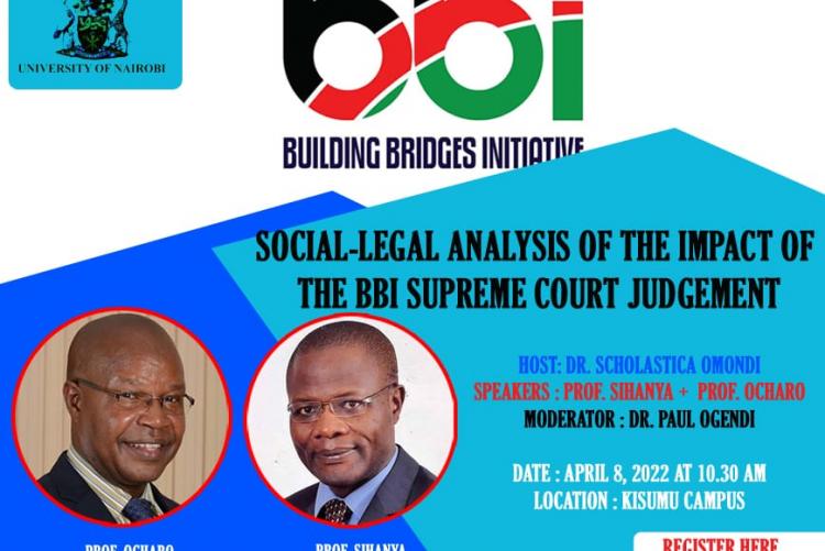 The Building Bridges Initiative (BBI) - The Supreme Court Judgement