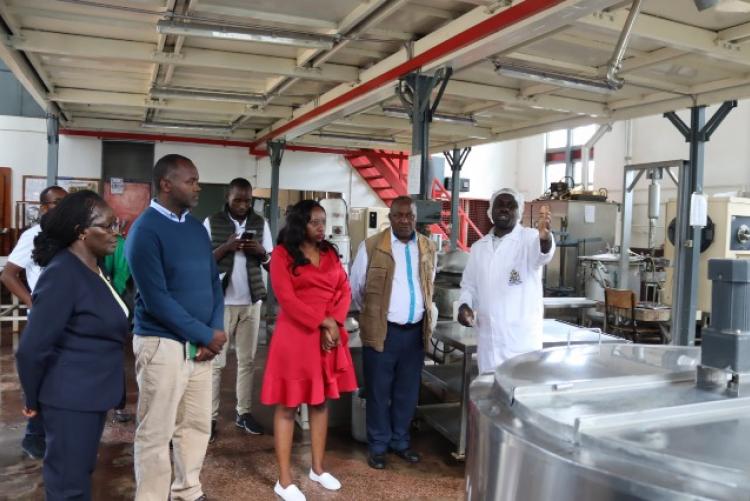 Ms. Charlene Ruto Visit to Pilot Plant 