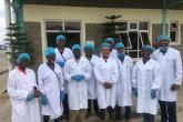 Study visit to Meru Greens for vegetable processing under the Food Security center short course training