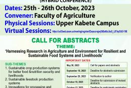 AGRO CONFERENCE - CALL FOR ABSTRACTS