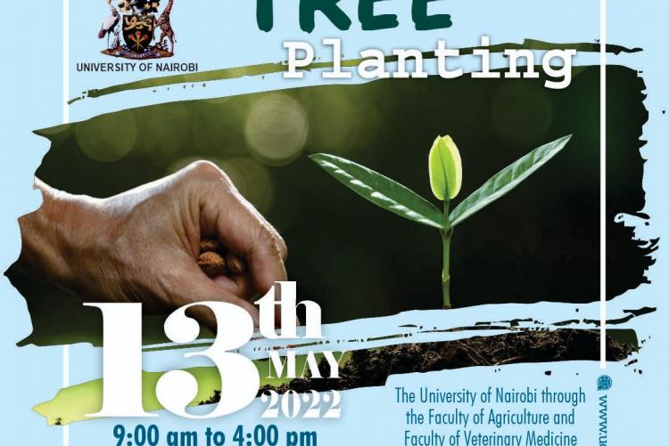 Vice Chancellor Prof. Stephen Kiama to preside over the Annual Tree Planting Ceremony on 13th of May 2022